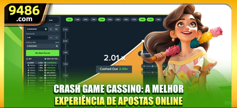 Imagem promocional da experiência de game da 22cc